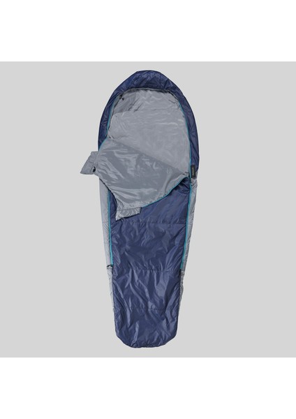 Forclaz Outdoor Trekking Uyku Tulumu - Mavi - Mt500 - 15°C Konfor