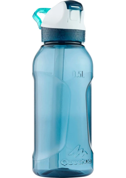 Quechua Pipetli Plastik Matara - 0,5 Litre - Mavi - 900