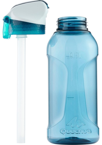 Quechua Pipetli Plastik Matara - 0,5 Litre - Mavi - 900