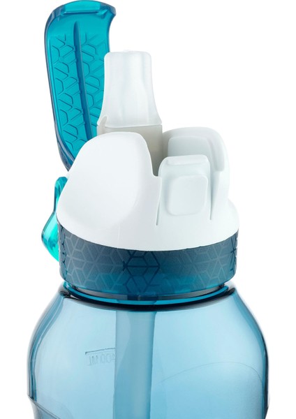 Quechua Pipetli Plastik Matara - 0,5 Litre - Mavi - 900