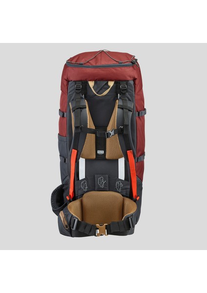 Forclaz Erkek Trekking Sırt Çantası - 70L - Mt100 Easyfit