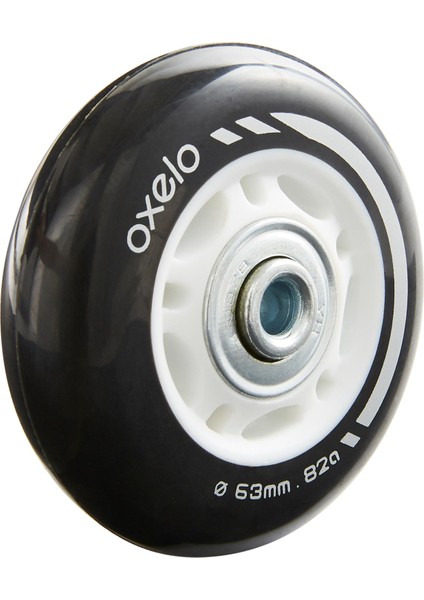 OXELO Çocuk Pateni Tekerleği - 63mm / 82A - PLAY 3