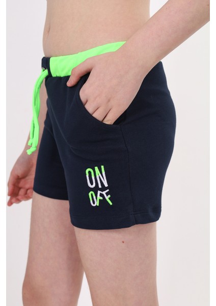 Toontoy Kız Çocuk Nakış Işlemeli Beli Lastikli Cepli Şort fiyatları