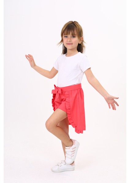 Toontoy Kız Çocuk Etekli Şort