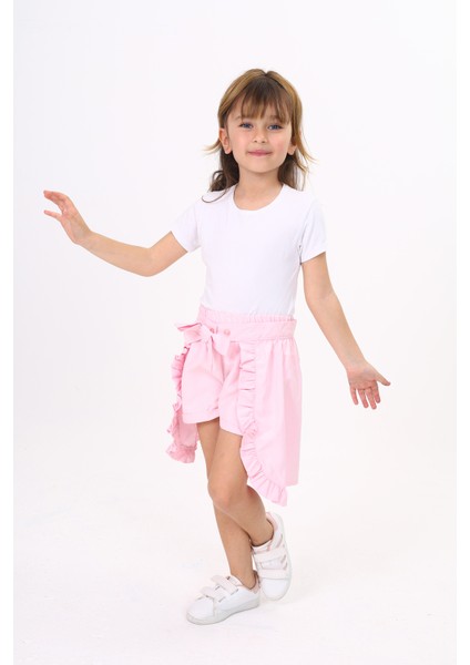 Toontoy Kız Çocuk Etekli Şort