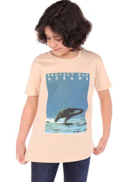 Erkek Çocuk Baskılı Tişört