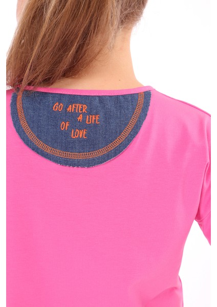 Kız Çocuk Roses Yazı Baskılı Tişört fırsatları