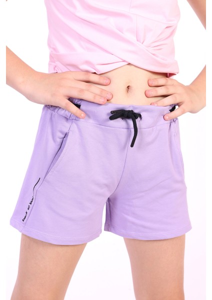 Toontoy Kız Çocuk Back To You Nakışlı Şort