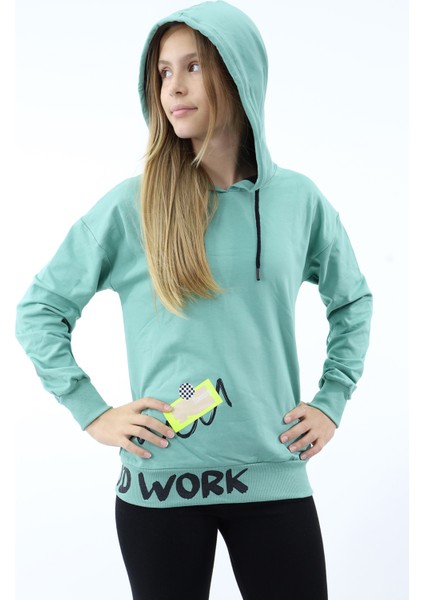 Toontoy Kız Çocuk Baskılı Sweatshirt