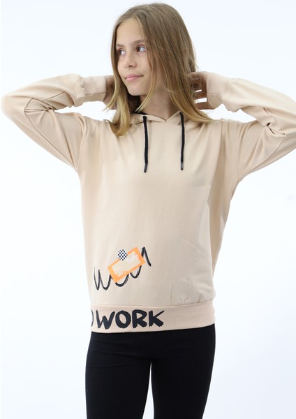 Toontoy Kız Çocuk Baskılı Sweatshirt