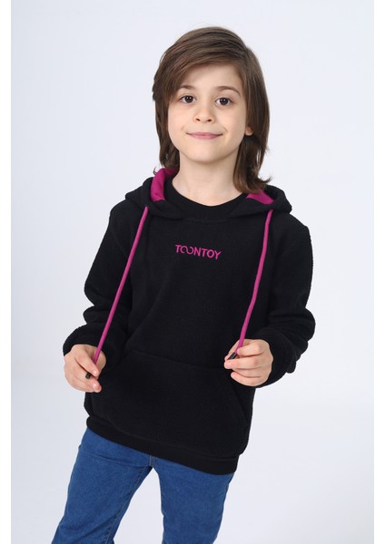 Toontoy Kids Toontoy Unisex Çocuk Nakışlı Sweatshirt