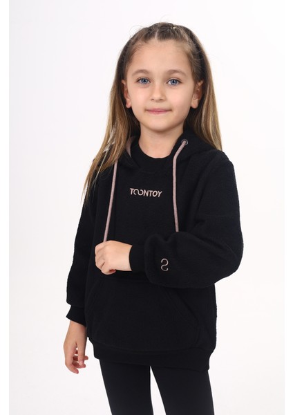 Toontoy Unisex Çocuk Nakışlı Sweatshirt