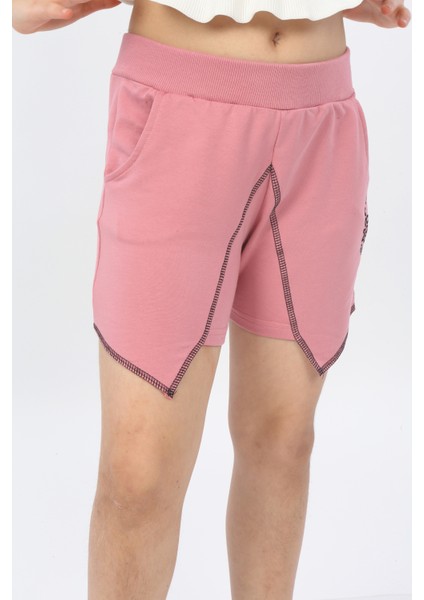 Toontoy Kız Çocuk #mood It S A Good Nakışlı Şort fiyatları