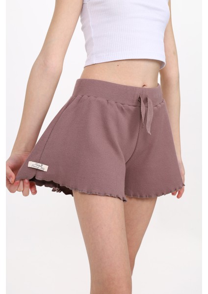 Toontoy Kız Çocuk Fitilli Kumaş Şort indirimleri