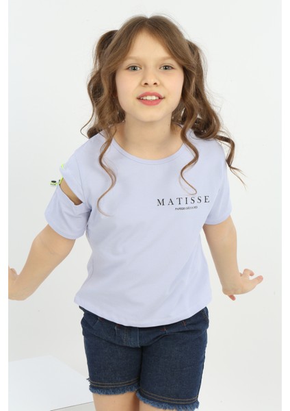 Kız Çocuk Matısse Baskılı Tişört