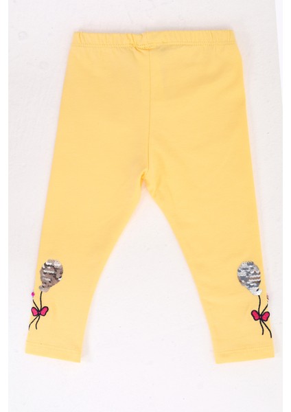 Toontoy Kız Çocuk Paçası Çevirmeli Pullu Tayt fırsatları