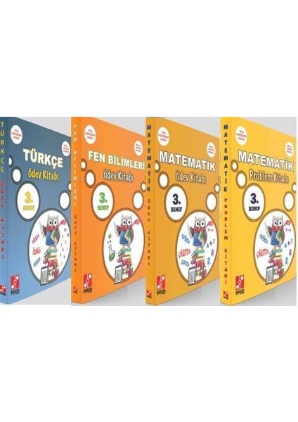 Medyan Yayınları 3. Sınıf Set (4'lü):