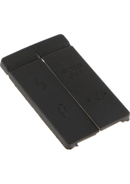 Av Out Pc Uzaktan Kumanda Mikrofon Port Kapağı Eos 40D Arayüz Cilt Kamera Aksesuarı Için Kauçuk (Yurt Dışından)