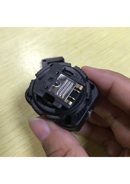 Flash Için Pc Bağlantı Noktası Olan TF334 Pixel Hotshoe Adaptörü (Yurt Dışından)