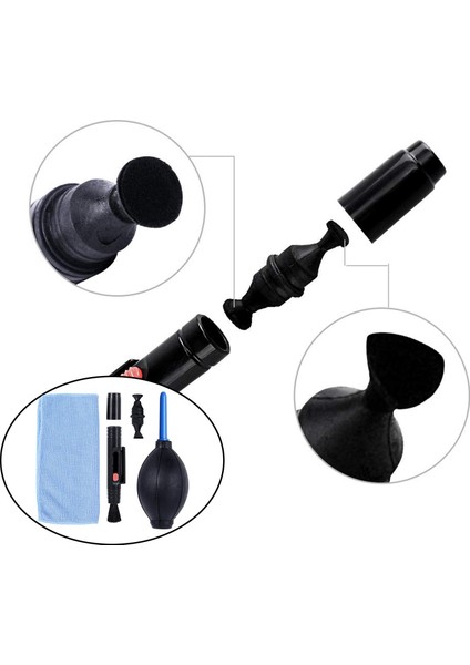 LCD Slr Için Kamera Temizleme Kiti Kalemi/üfleyici/kumaş Araçları (Yurt Dışından) indirimleri