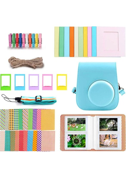Kamera Aksesuarları Demet Duvar Asılı Çerçeveler Için Instax Mini 11 Mavi (Yurt Dışından) fiyatları