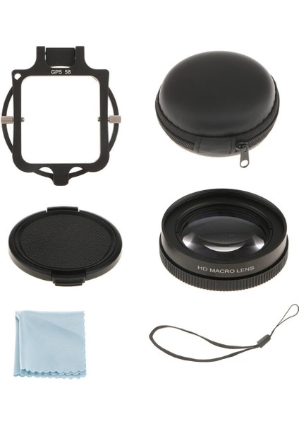 16X Makro Lens Filtre Adaptörü Lens Taban (Yurt Dışından)
