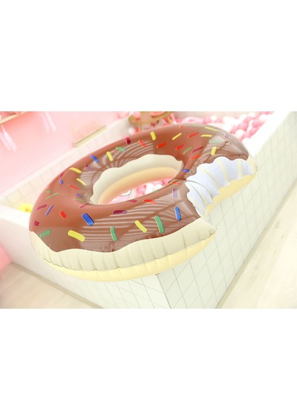 #90 Şişme Donut Havuzu Plaj Yüzer Yüzme Halkası (Yurt Dışından) fırsatları