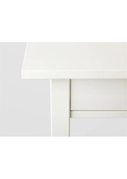 Çekmeceli Komodin, Beyaz Renk 46X35X70 cm Masif Ahşap Mobilya fiyatları