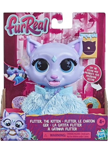 Furreal Friends Flitter The Kitten Renk Değiştiren Etkileşimli Besleme Oyuncağı