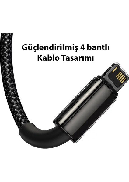 Tungsten Gold 3.5A 3 In 1 Hızlı Şarj Kablosu 1.5 Metre indirimleri