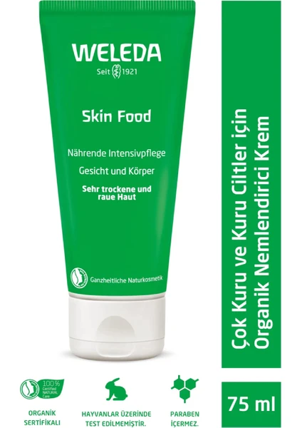 Skin Food Nemlendirici ve Besleyici Organik Bakım Kremi 75ml - Çok Kuru ve Kuru Ciltler için