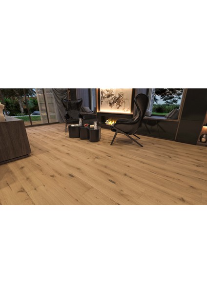 Organic Lamine Parke W1101 Plank Oak Serina Retro Class 13X190X2400 1 Paket 2.736 M²