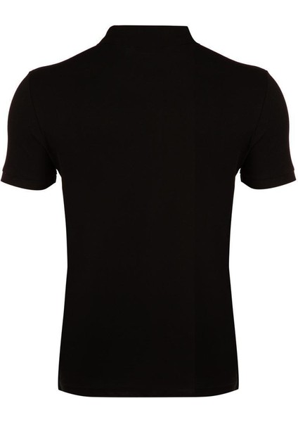 Regular Fit Polo Yaka %100 Pamuk Kısa Kollu Basic Penye T-Shirt-PE3603TY22 fiyatları