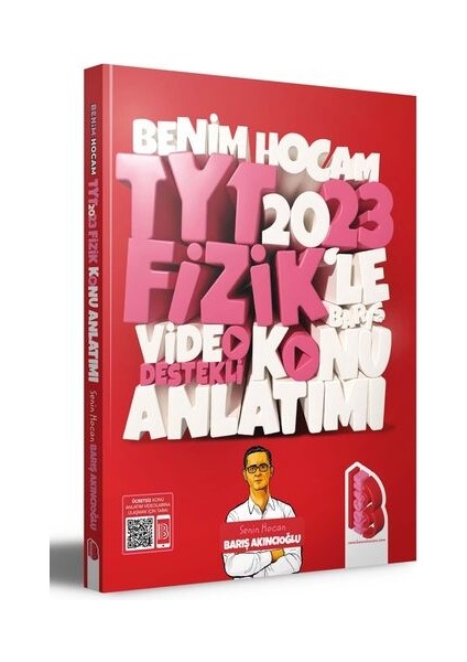 Benim Hocam Yayınları 2023 TYT Fizik Video Destekli