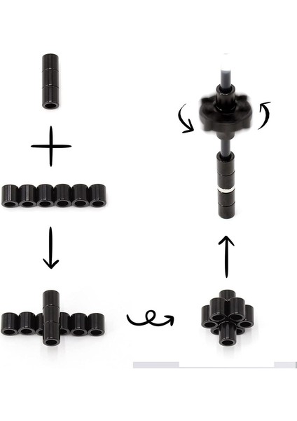 Çoklufonksiyonlu Balo Noktası Stili Metal Kalemi Magnetik Kalemi Neodymium Manyetik Mıknatıs Toplar Bina Blok Bilye Bulmaca Sıkıştırma Toplam Oyuncular (Yurt Dışından)