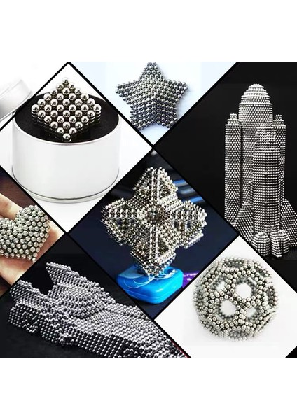 5 mm 216 Adet Küp Bina Blok Neodymium Neocube Manyetik Mıknatıs Toplar Nts Bilye Bulmaca Sıkıştırma Toplam Oyuncular (Yurt Dışından) fırsatları