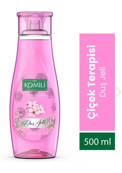 Çiçek Terapisi Vegan Duş Jeli - Bahar Çiçekleri Kokulu - 500 ml