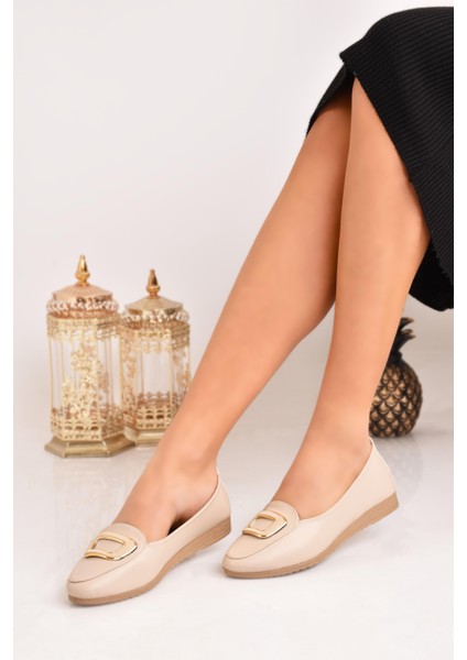 Kadın Şık Tokalı Rahat Taban Babet Ayakkabı fiyatları