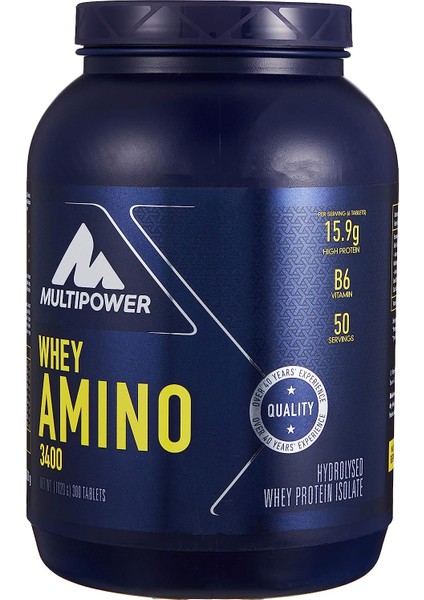 Multıpower Amıno 3400 300 Tablet Aromasız Unisex Amino Asitler EKP0116