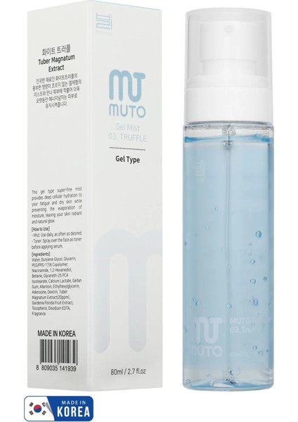 Byeolee Muto Trüf ve Mangosteen Özlü  Niacinamide Tonlayıcı Mist Sprey 80ML