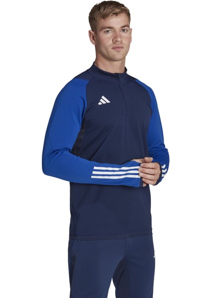 TIRO23 C Tr Top Erkek Futbol Antrenman Ceketi HK7645 Lacivert
