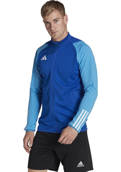 TIRO23 C Tr Jkt Erkek Futbol Antrenman Ceketi HU1305 Mavi