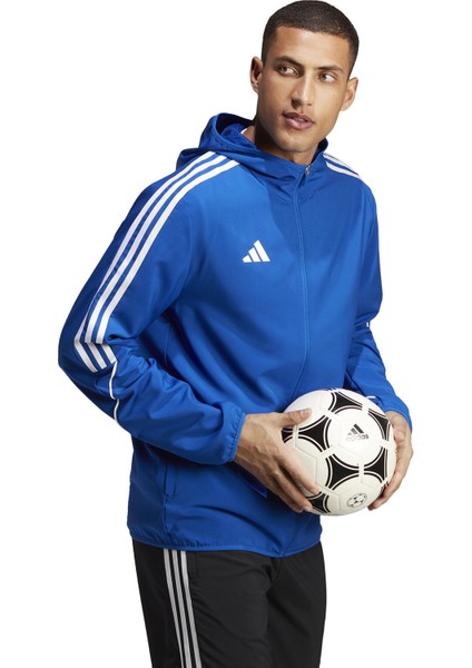 TIRO23 L Wb Erkek Futbol Antrenman Ceketi IA1619 Mavi modelleri