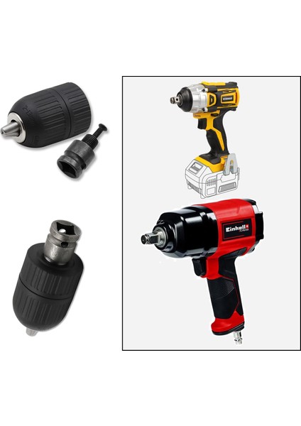Somun Sökme Sıkma Makinesi için Mandrene Dönüştürme seti 10mm mandrenli