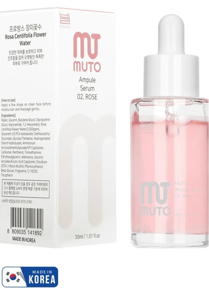 Byeolee Rose Centifolia Gül Özlü Niacinamide Aydınlatıcı&gençleştirici, Koruyucu Serum 30 ml