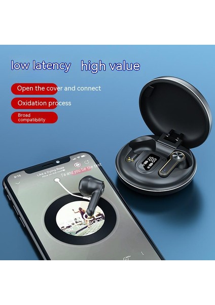 Bluetooth Kablosuz Kulaklık Yüksek Kaliteli LED Ekranlı Kulaklık (Yurt Dışından) fırsatları