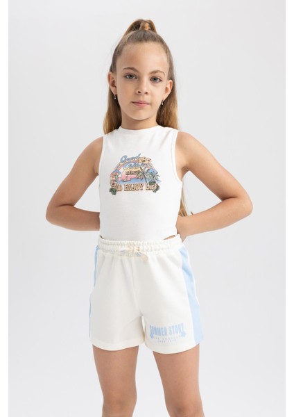 Kız Çocuk Baskılı Şort fırsatları