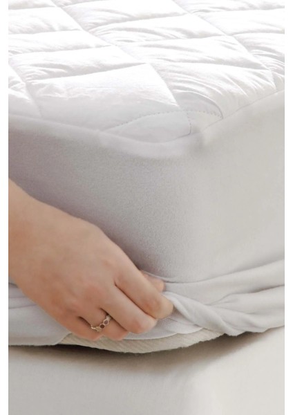 Fitted Kapitoneli 160 x 200 cm Çift Kişilik Yatak Koruyucu Çarşaf fırsatları