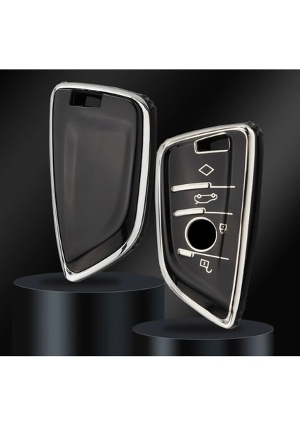 Bmw G30 Parlak Siyah Anahtar Kılıfı fiyatları