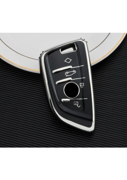 Bmw F15 Parlak Siyah Anahtar Kılıfı modelleri
